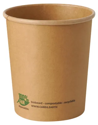 Produktbild von Suppenbecher, Pappe rund 940 ml Ø 11,5 cm · 13 cm braun