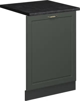 Produktbild von Geschirrspülblende Vicco Fame-Line Grün-Gold Landhaus 60 cm , AP Anthrazit, Model 55315