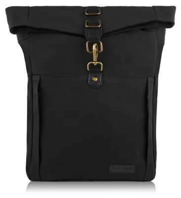 Produktbild von Männer schwarzer Rucksack für die Arbeit vege geräumig Paolo Peruzzi E-06-BL