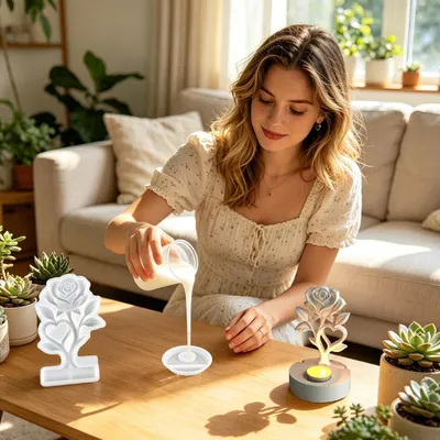 Immagine prodotto di Set di accessori da cucina, set di utensili da cucina in silicone da 22 pezzi, resistente al calore, rosa