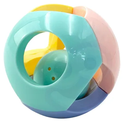 Produktbild von WOOPIE BABY Pastell-Rassel Kugel zum Krabbeln 0m+
