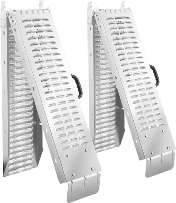 Image de Rampes d'accès Björn, Lot de 2, Pliables, Capacité de poids 400 kg - 166 cm