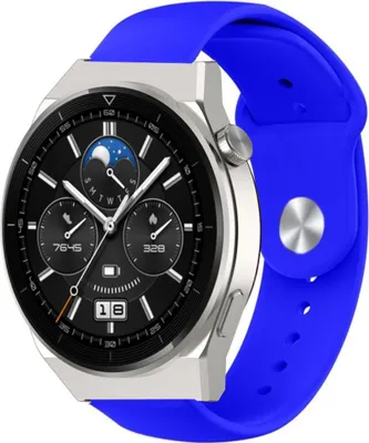 Produktbild von Strap-it Huawei Watch GT 3 Pro 46mm Sportarmband (Blau)