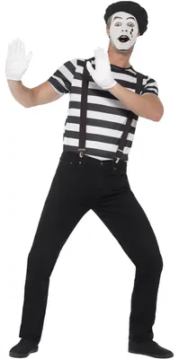 Imagen del producto de Pantomima clásica: disfraz para Carnaval o Halloween, talla L