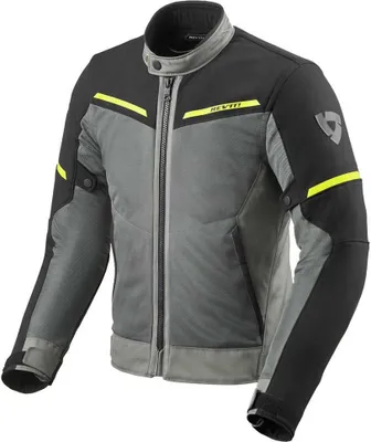 Produktbild von Revit Airwave 3 Motorrad Textiljacke, grau/schwarz/gelb, XS