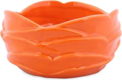 Produktbild von Runde Schale in Korallenorange