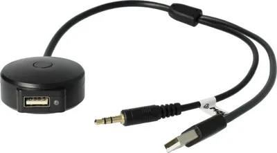 Produktbild von vhbw AUX USB Audio Adapter Kabel KFZ Radio (30 cm) kompatibel mit MINI R55 Auto, Autoradio - USB, Bluetooth