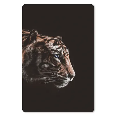 Produktbild von MuchoWow® Mauspad Mousepad Tiger - Porträt - Raubtier 18x27 cm - Mousepads - Maus Mat - Pad - Mausunterlage