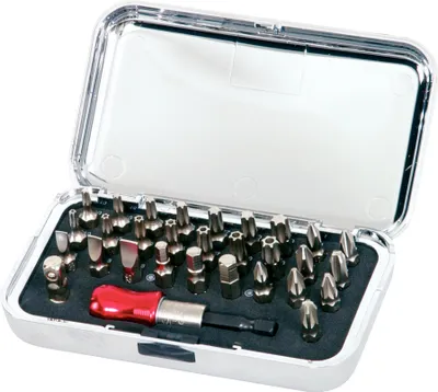 Produktbild von KS Tools 911.2070, 30 Stück(e), Nickel, DIN 3126, ISO 1173 - C 6,3, 25 mm, 260 g, 25,4 / 4 mm (1 / 4")