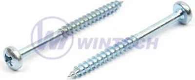 Produktbild von Holzschraube PH PZ 6,0 x 70/42 ZB - PZ3 - Packung 250 Stück