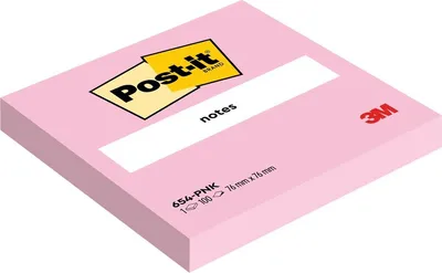 Produktbild von Haftnotizen – Notizzettel, 100 Blatt, 76 x 76 mm, rosa (flamingo pink)