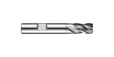 Produktbild von Schaftfräser S804HB DIN 6527K D.8mm Gesamt-L.58mm Schneiden-L.12mm HM AlCrN