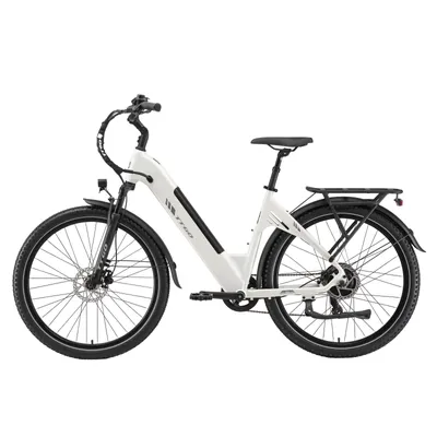 Produktbild von C5 city ebike 27,5 Zoll, 250 W Heckmotor 70 Nm Geschwindigkeitssensor, 48 V 13,5 Ah Akku, Shimano 7‑Gang, Hydraulikbremsen, Reichweite 90‑110 km