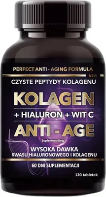 Produktbild von Intenson Kollagen + Hyaluron + Vitamin C Anti-Aging, 120 Tabletten