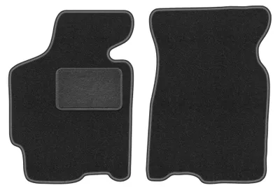 Obrázok produktu pre Predné velúrové koberce pre: Mazda Xedos 6 1992-1999 (sedan) – 2 ks, grafitové, na mieru – Wielganizator LUX