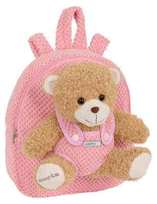 Immagine prodotto di Zaino per bambini con orso di peluche Safta