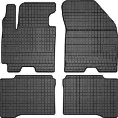 Image de Tapis de sol en caoutchouc pour Suzuki Swift VI 2017-2024 (hayon) – 4 pièces, noirs, sur mesure
