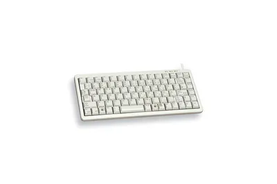 Zdjęcie produktu dla CHERRY G84-4100, Mini, Przewodowa, USB, AZERTY, Szary