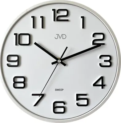 Obrázok produktu pre Hodiny JVD SWEEP HX2472.3, biele