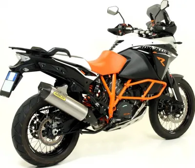 Zdjęcie produktu dla Aluminiowy tłumik wsuwany ARROW maxi race-tech z zaślepką do modelu KTM 1290 super adventure