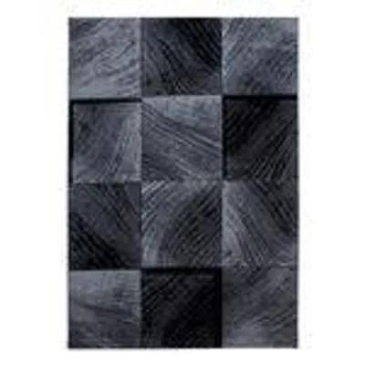 Produktbild von Homebyhome Modern Designer Teppich Wohnzimmer Trendmuster, Kurzflor Teppich Rechteckig Weich und Pflegeleicht, Grösse: 200x290 cm