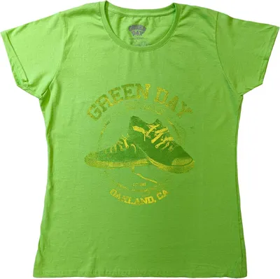 Immagine prodotto di Green Day - Maglietta "All Stars" da donna RO5277 (L) (Verde)