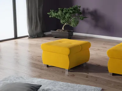 Obrázek produktu pro Taburetka ABEL 1 - žlutá 3