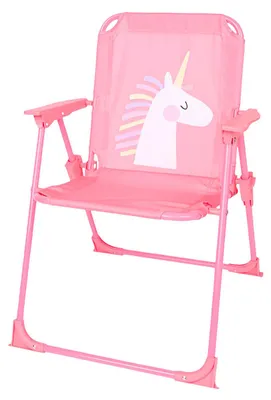 Immagine prodotto di Sedia da campeggio rosa - Unicorno