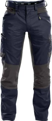 A pair of work pants displayed against a white background.