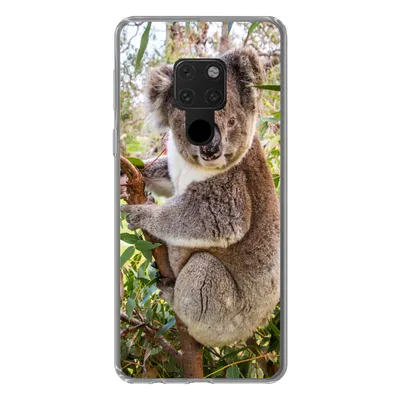 Produktbild von MuchoWow® Handyhülle Schutzhülle Hülle für Huawei P40 Lite Koala - Blätter - Kinder - Jungen - Mädchen Silikon Softcase Handy Hülle - Handy