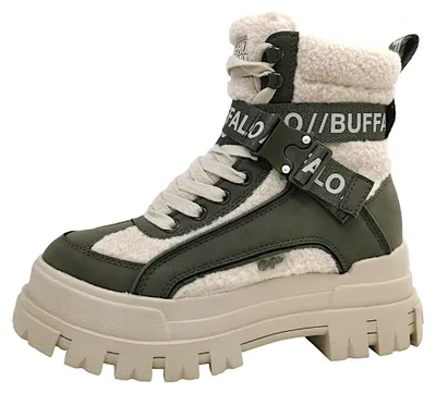 Immagine prodotto di Buffalo ASPHA COM 1 WARM: Scarpe da donna, stivali con lacci, multicolore, per il tempo libero