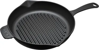 Obrázek produktu pro LAVA Metal Grilovací Pánev S Integrovanou Rukojetí Ø 28 cm Litinová Černá LVECOYGT28