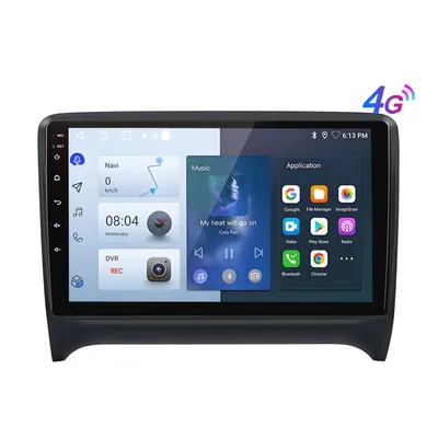 Obrázok produktu pre 4+64G Android13 carplay autorádio wifi GPS Navi DAB DSP SWC 4GSIM 8Kern Für AUDI TT MK2 2006-2014 RDS USB