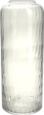Produktbild von SANDRA RICH Glas Vase "Honeycomb" 30cm KLAR
