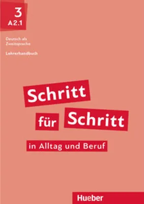 Produktbild von Schritt für Schritt in Alltag und Beruf 3. Lehrerhandbuch