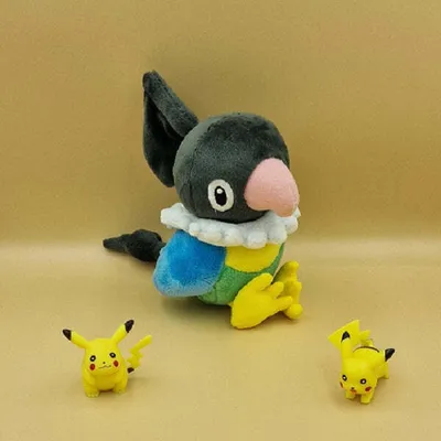 Obrázek produktu pro Plyšák Pokémon Plaudagei – 14 cm plyšák Chatot