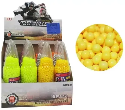 Zdjęcie produktu dla Zestaw kulek do pistoletu nabój MIX różne kolory