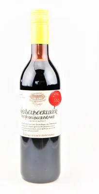 Produktbild von Obstbrand 1992 Heidelbeerlikör mit Heidelbeerbrand