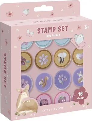 Produktbild von Stempelset „Feengarten“, Little Dutch