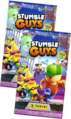 Produktbild von Panini Stumble Guys Karten Serie 2 - Sammelkarten Trading Cards - 2 Booster