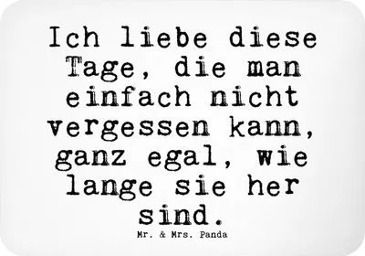 Produktbild von Mr. & Mrs. Panda magnet Ich liebe diese Tage,... - Weiß - Geschenk, Sprüche, Partner, Liebeskummer, Notizhalter, Mann, Kühlschrankmagnet, haftmagnet, whiteboardmagnet