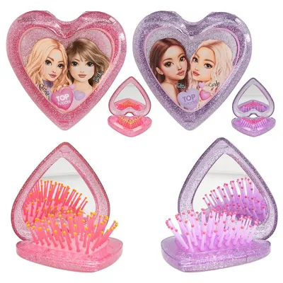 Zdjęcie produktu dla TOPModel składana szczotka do włosów serce BEAUTY and ME
