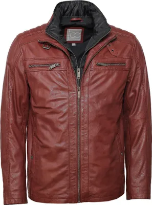 Produktbild von JCC Lederjacke 31023635 Herren bordeaux 48