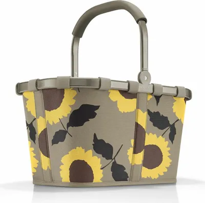 Zdjęcie produktu dla Reisenthel carrybag, Koszyk na zakupy, Szary, Żółty, Aluminium, Poliester, 22 l, 480 mm, 280 mm