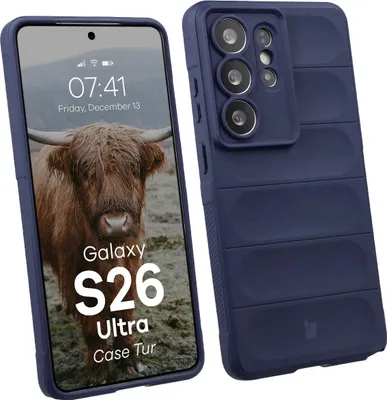 Produktbild von Robuste Handyhülle für Galaxy S26 Ultra, Bizon Case Tur, Dunkelblau