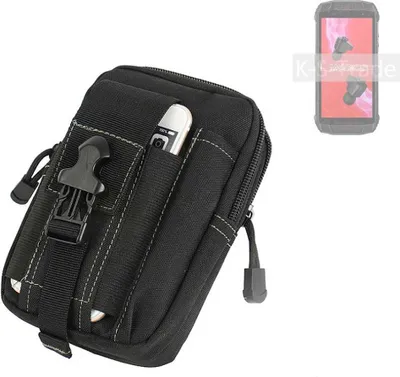 Produktbild von K-S-Trade Gürtel Tasche kompatibel mit Ulefone Armor 15 Gürteltasche Holster Schutz Hülle Handy Hülle Smartphone outdoor Handy-Hülle schwarz