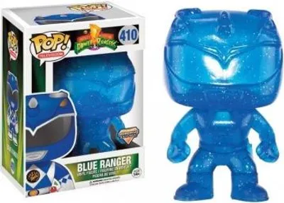 Obrázek produktu pro Power Rangers - Blue Ranger 410 Morphing Exclusive - Funko Pop! - Vinyl Figurka