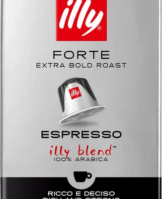 Immagine prodotto di Illy 10 caffè in Capsule compatibili Nespresso® Tostato ESPRESSO FORTE