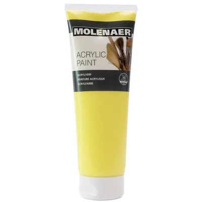 Obrázek produktu pro Akrylová barva 250 ml - světle žlutá
