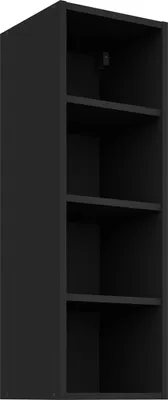 Produktbild von Hängeschrank Regal 30 cm Schwarz matt Küchenzeile Küche SIENA / MONZA / ARONA